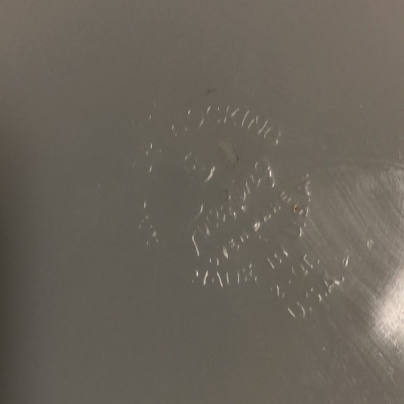 One 2 qt Anchor Hocking Fire-King Number 438 Green Meadow Oven Proof Milk Glass - Picture 6 of 8